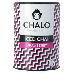 Strawberry iced chai