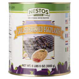 Grilled eggplant puree in tin 3kg