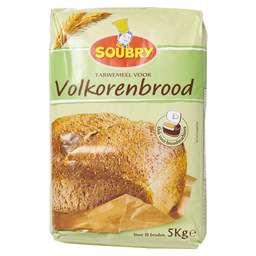 Flour wholewheat loaf