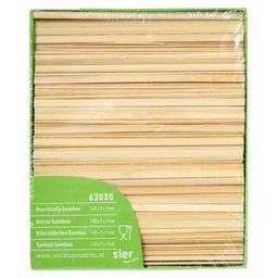 Stirrer bamboo 14cm