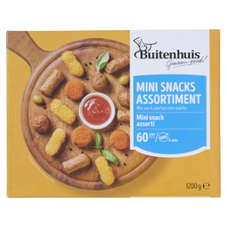Mini snacks assorti 4 soorten
