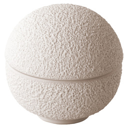 Vulcanic ball bowl  white small  12 cm