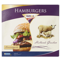 Hamburger 10x180gr hollands graslam