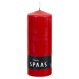 Cylinder candle red 80/200