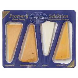 Reypenaer tasting 4 cheese in foil