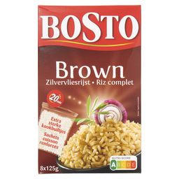 Bosto brown rice (8x125g)
