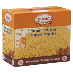 Macaroni schells cooking resistant