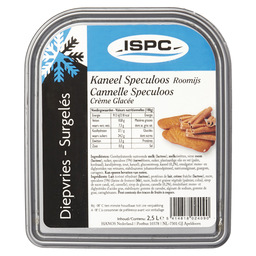Ice-cream cinnamon-speculoos ispc