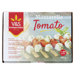 Mozzarella-getrockneten tomaten spiese