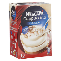 Oploskoffie cappuccino decaf