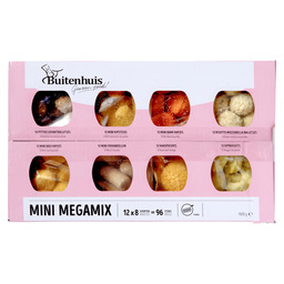 Mega mix mini ass.8 mini snack 20gr.