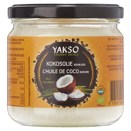 L'huile de coco inodore organic yakso