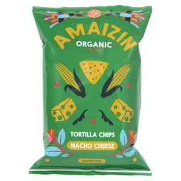 Nacho corn chips amaizin organic
