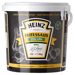 Fritessaus 25% oil