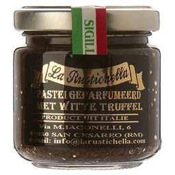 Truffle flavored white tapenade (