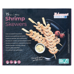Shrimp skewer 15 x 70 gr frz