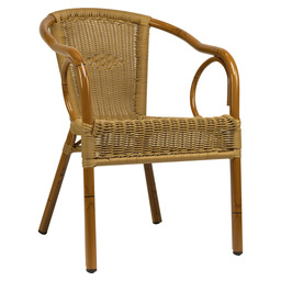 Costa chair classic natural round
