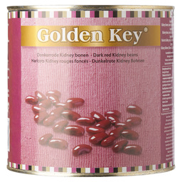 Kidney beans red golden key