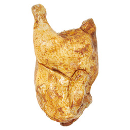 Chicken half roasted