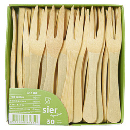 Fork bamboo 9 cm