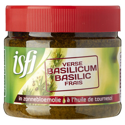 Basil herbs in oil