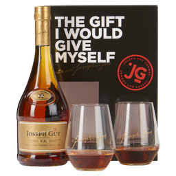 Joseph guy cognac vs gift met 2 glazen