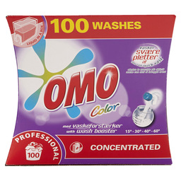 Omo liquide pour couleurs caisse-outre
