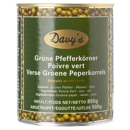 Peppers green davy's 500/850 gr