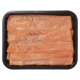 Salmon smoked long sliced scotland