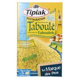 Taboulé citron menthe