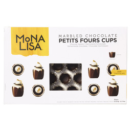Petiti fours marbled assortment cups