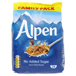 Alpen müsli no sugar hinzugefügt