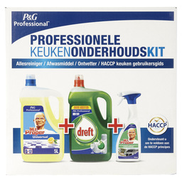 Prof. cleaning kit (dreft + mr proper)