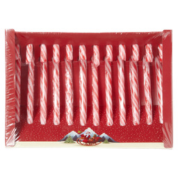 Candy canes 12gr rood/wit