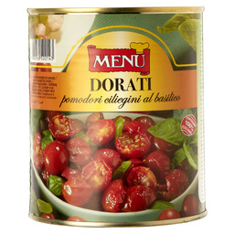 Dorati tomatoes in oil and basil