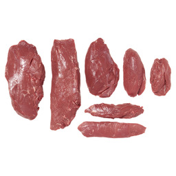 Bifteck de cerf n.z. frais 4 td sans pea