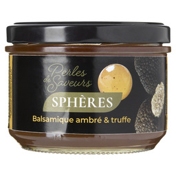 Spheres balsamique ambrée et truffe
