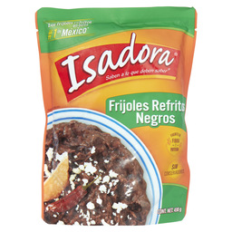 Isadora refried black beans