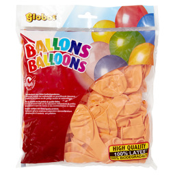 Balloons orange round nr.10