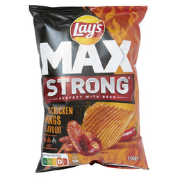 Lay's max strong hot chicken wings