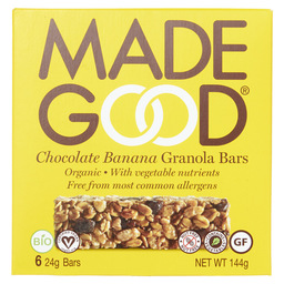 Barres granola chocolate banana