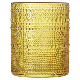 Teelichth nelle l amber 10x10x12,5cm