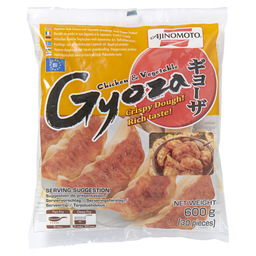 Gyoza met chicken stuffing