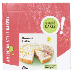 Banana cake vegan 12 punten