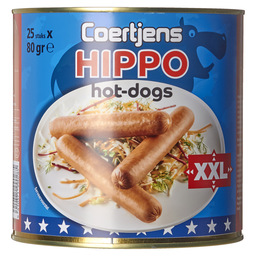 Hotdog hippo 80gr