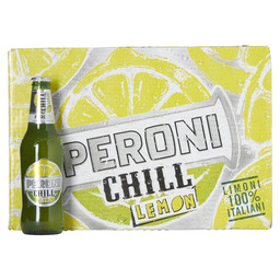 Peroni chill lemon 24x33cl
