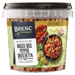 Grilled bell pepper bruschetta 325g