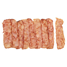 Bacon de dinde, grillé, 7g, surgelé