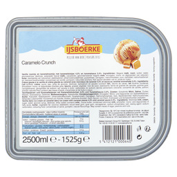 Ice cream caramelo crunch ijsboerke