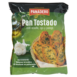 Pan tostado knoblauch olivenoel und pete